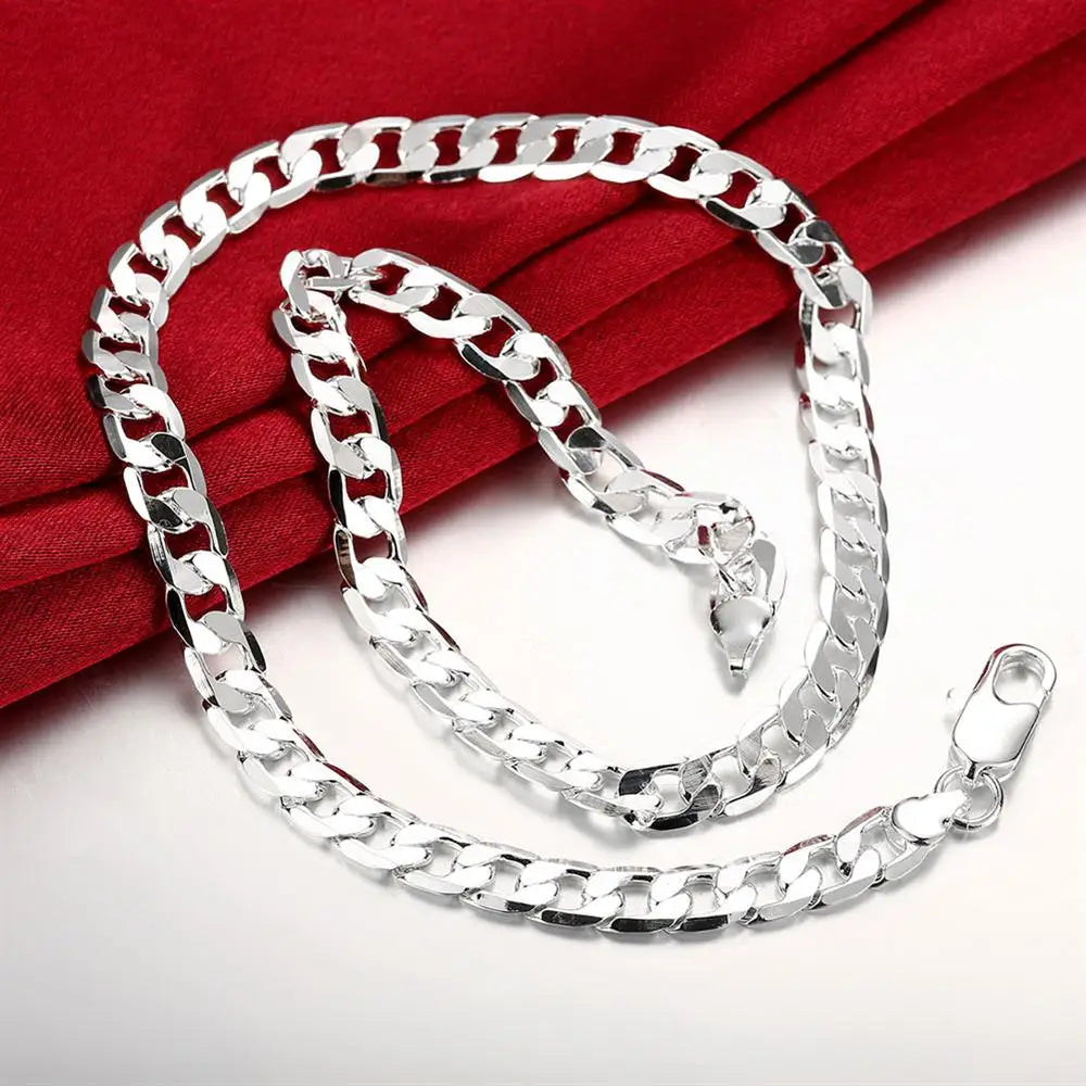 Collier Or 18K & Argent 925 – Élégance Classique