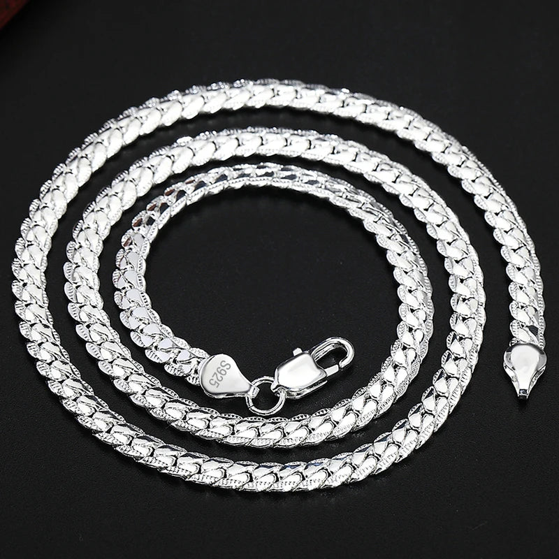 Collier KCRLP en Argent 925 - Élégance et Style Unisexe