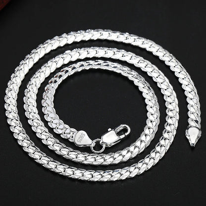 Collier KCRLP en Argent 925 - Élégance et Style Unisexe