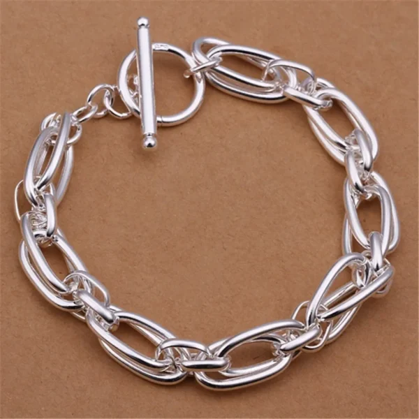 Bracelet Chaîne Solide en Argent Sterling 925 – Élégance Unisexe - Image 26