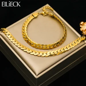 Ensemble Bijoux Doré EILIECK