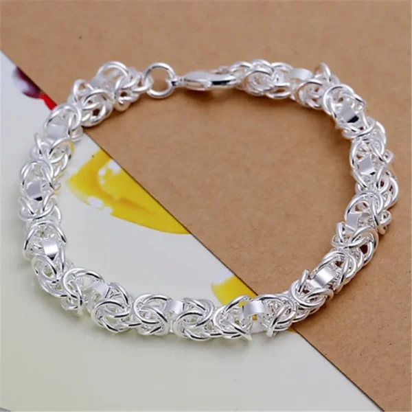 Bracelet Chaîne Solide en Argent Sterling 925 – Élégance Unisexe - Image 20